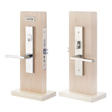 Emtek 3019 Brisbane Brass Mortise Entrance Lockset - Dummy